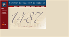 Desktop Screenshot of bornebusch.com